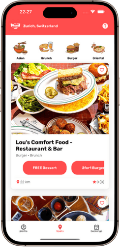 TasteSpots App Screenshot